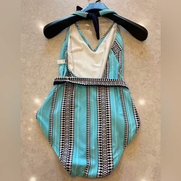 NWT LEMLEM Luchia Belted One-Piece Swimsuit Size S - Picture 7 of 9